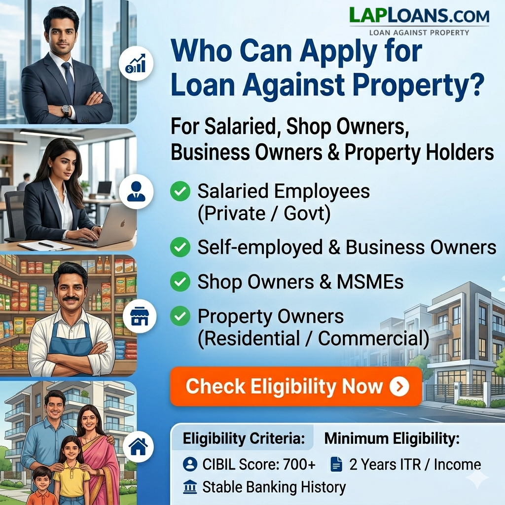 who can apply lap loan
